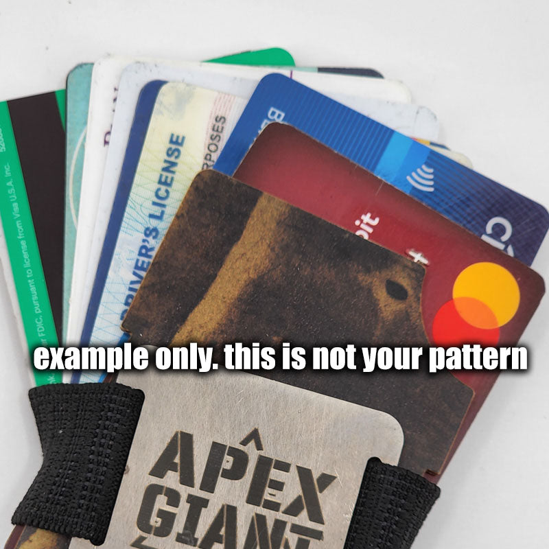 Wallet - Carbon Fiber Tactical Armor Black - APEX GIANT