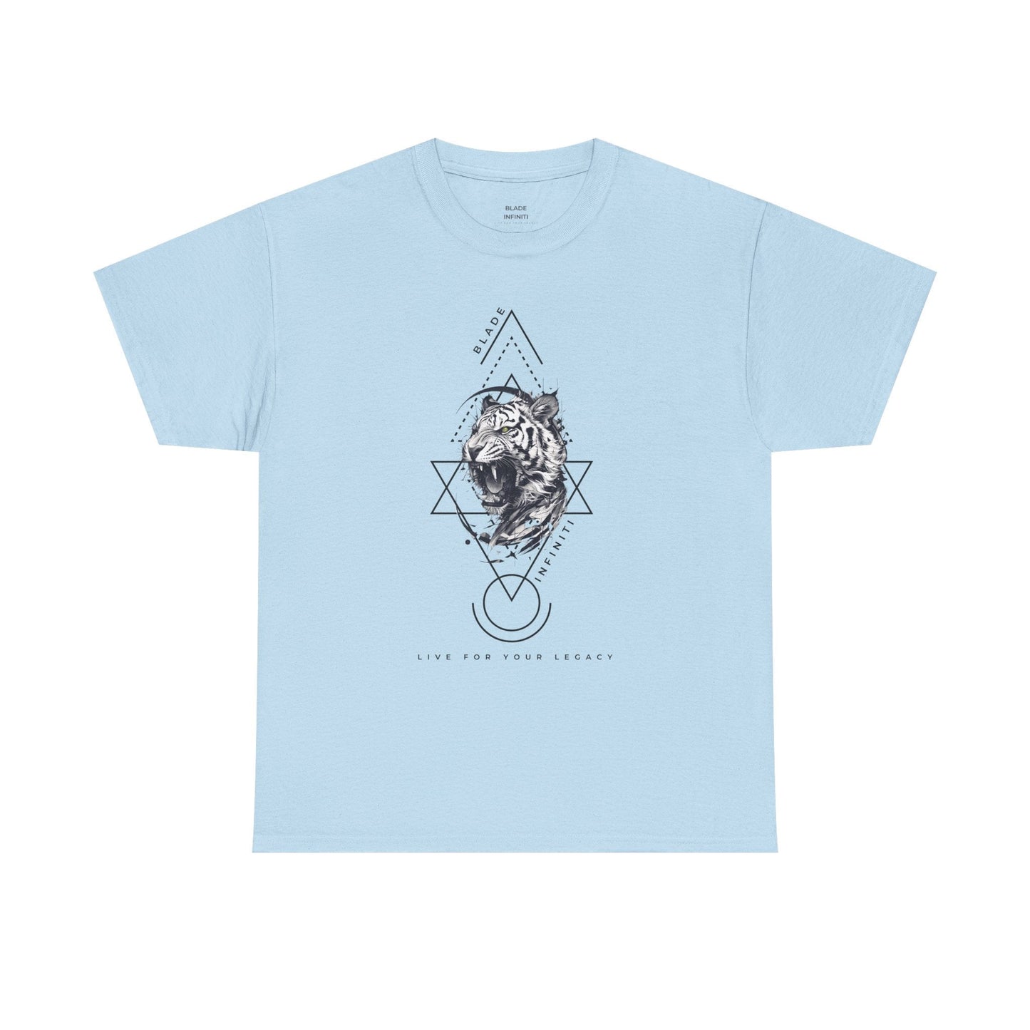 Geometric King Black TX Tiger T-Shirt