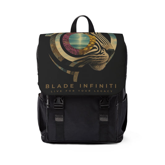 Safari Bloom Tiger Shoulder Backpack