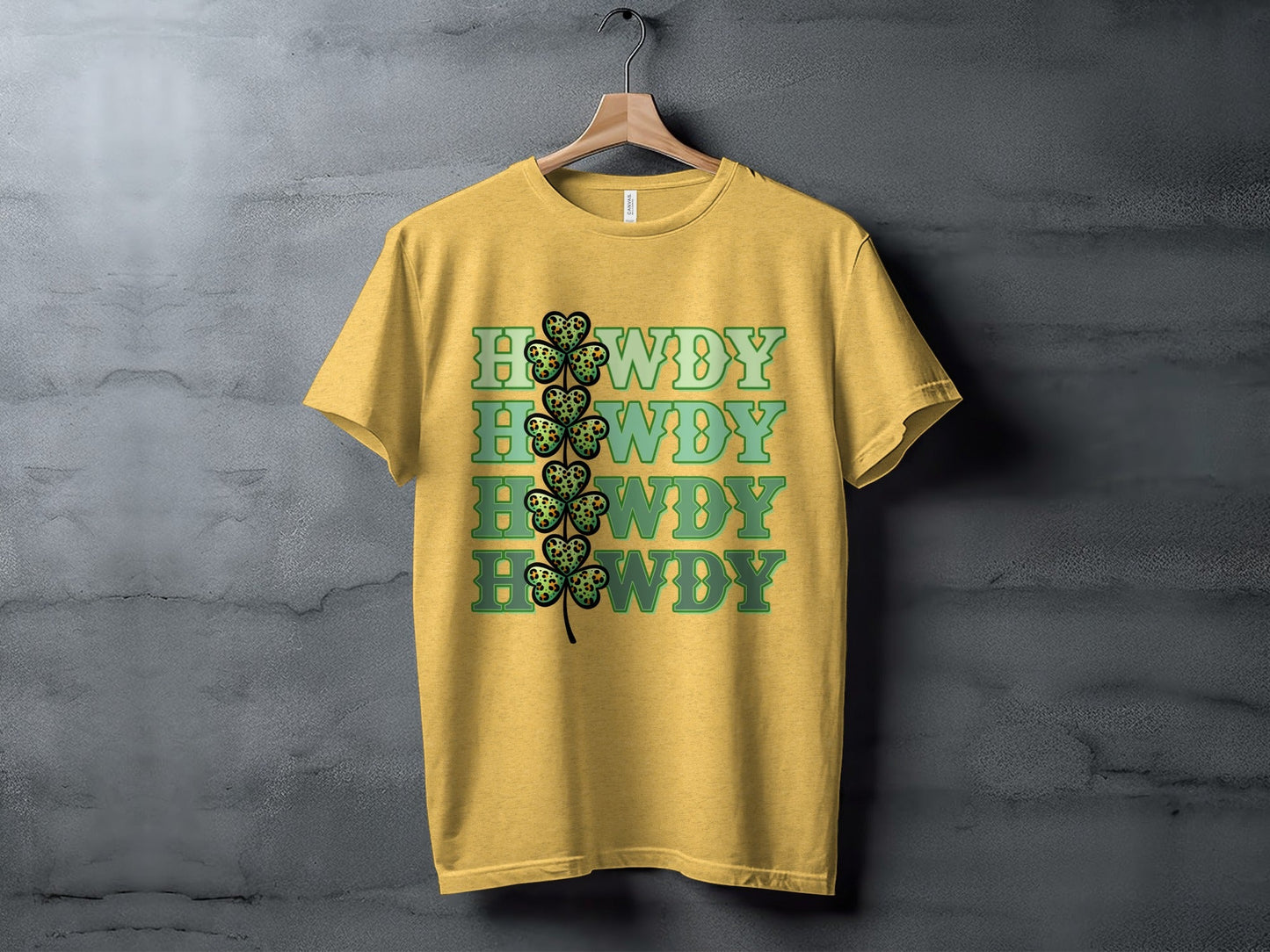 Howdy St Patricks Day T Shirts, Leopard Print Shamrock T Shirts, Funny Irish T Shirts, Lucky Clover Shirt, St Paddys Day Tees