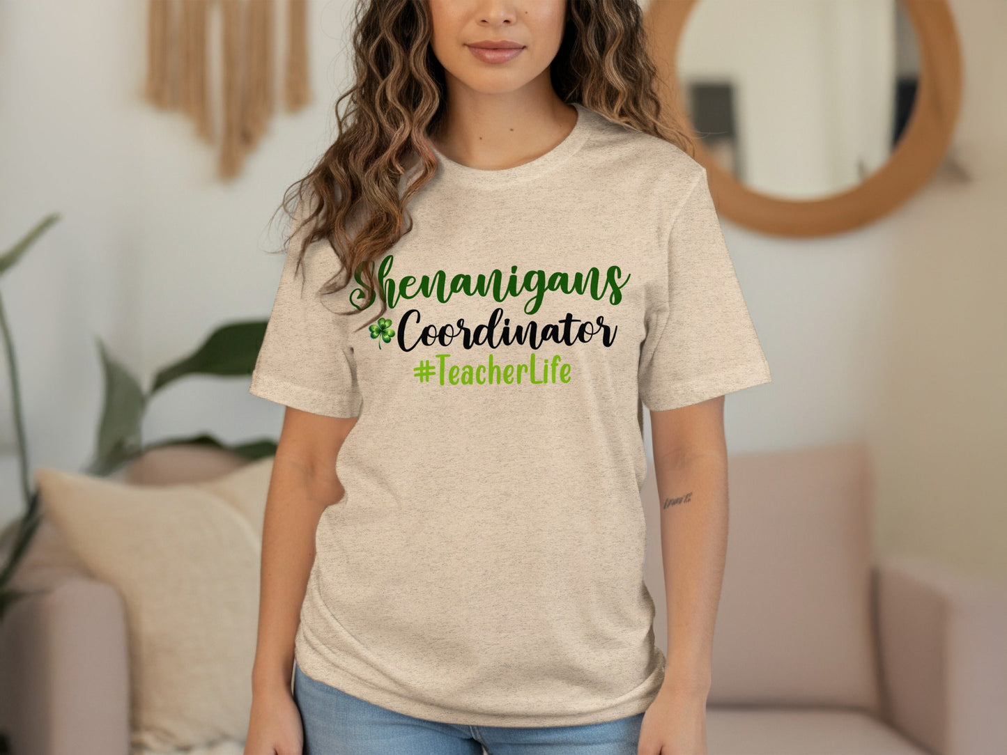 Shenanigans Coordinator Teacher Life St Patricks Day T-Shirt