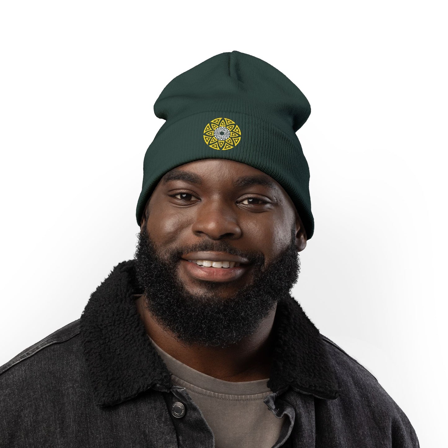 Ethereal Azteca Logo Knit Beanie