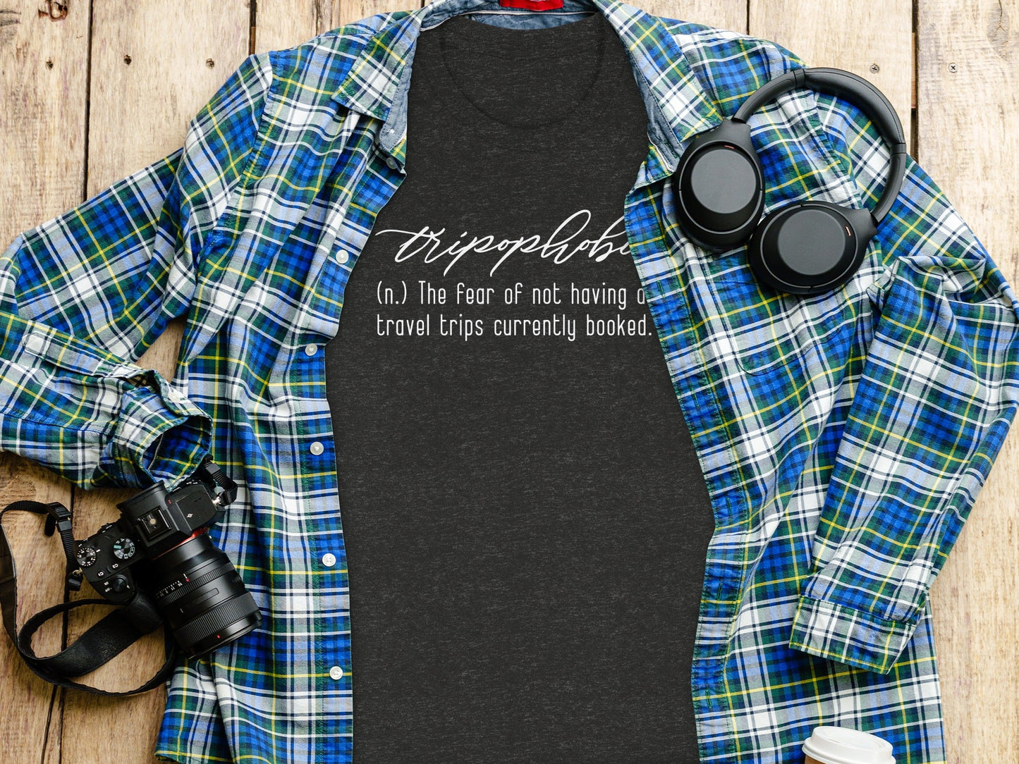 Tripophobia Definition The Fear Of Travel Trips T-Shirt