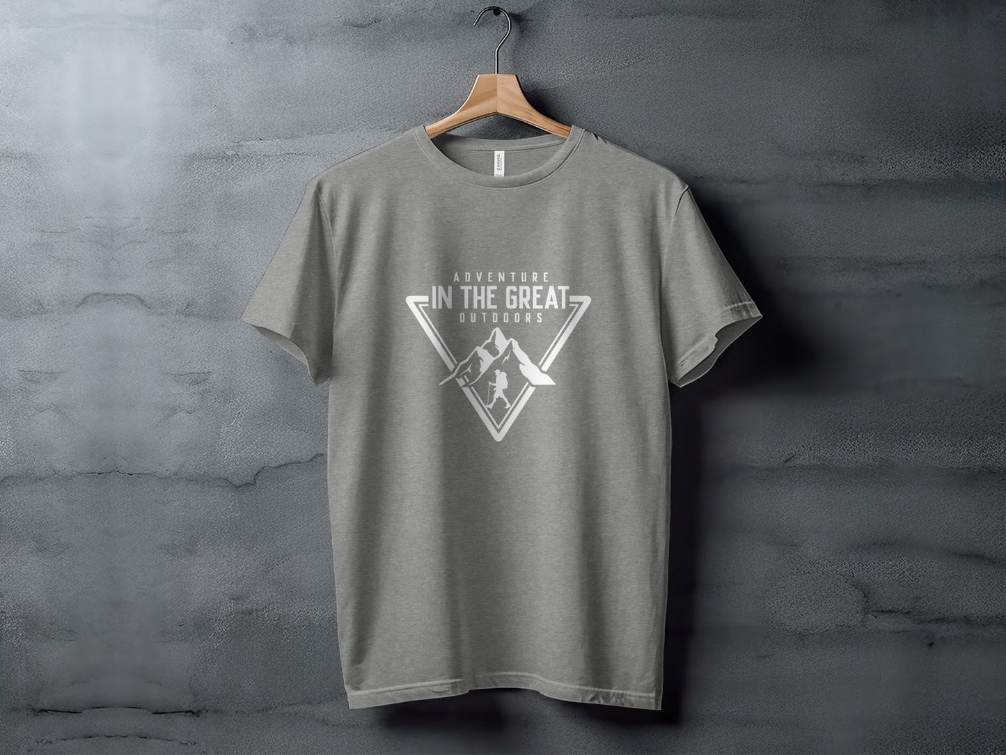 Adventure In The Great Outdoors Mountains T-Shirt