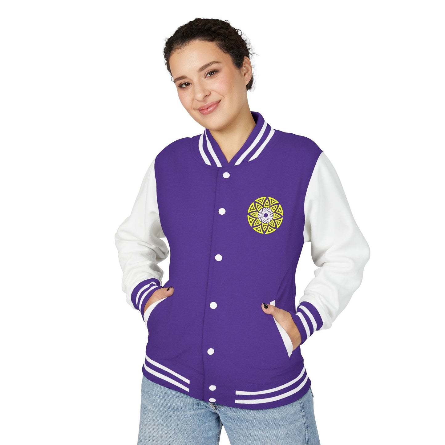 Blade 45 Golden Yellow/White Letterman Jacket