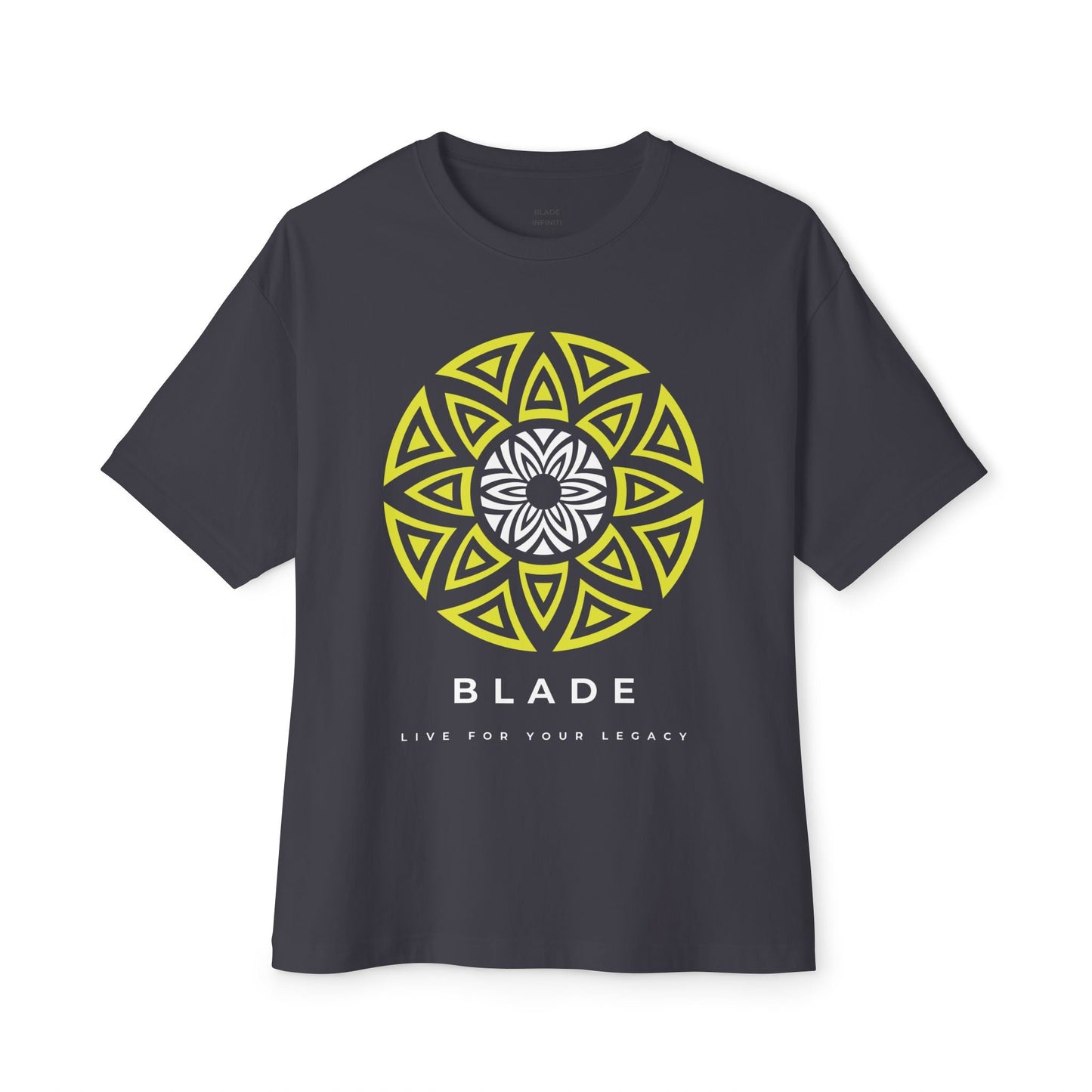 Boxy Oversized Ethereal Azteca Logo T-Shirt