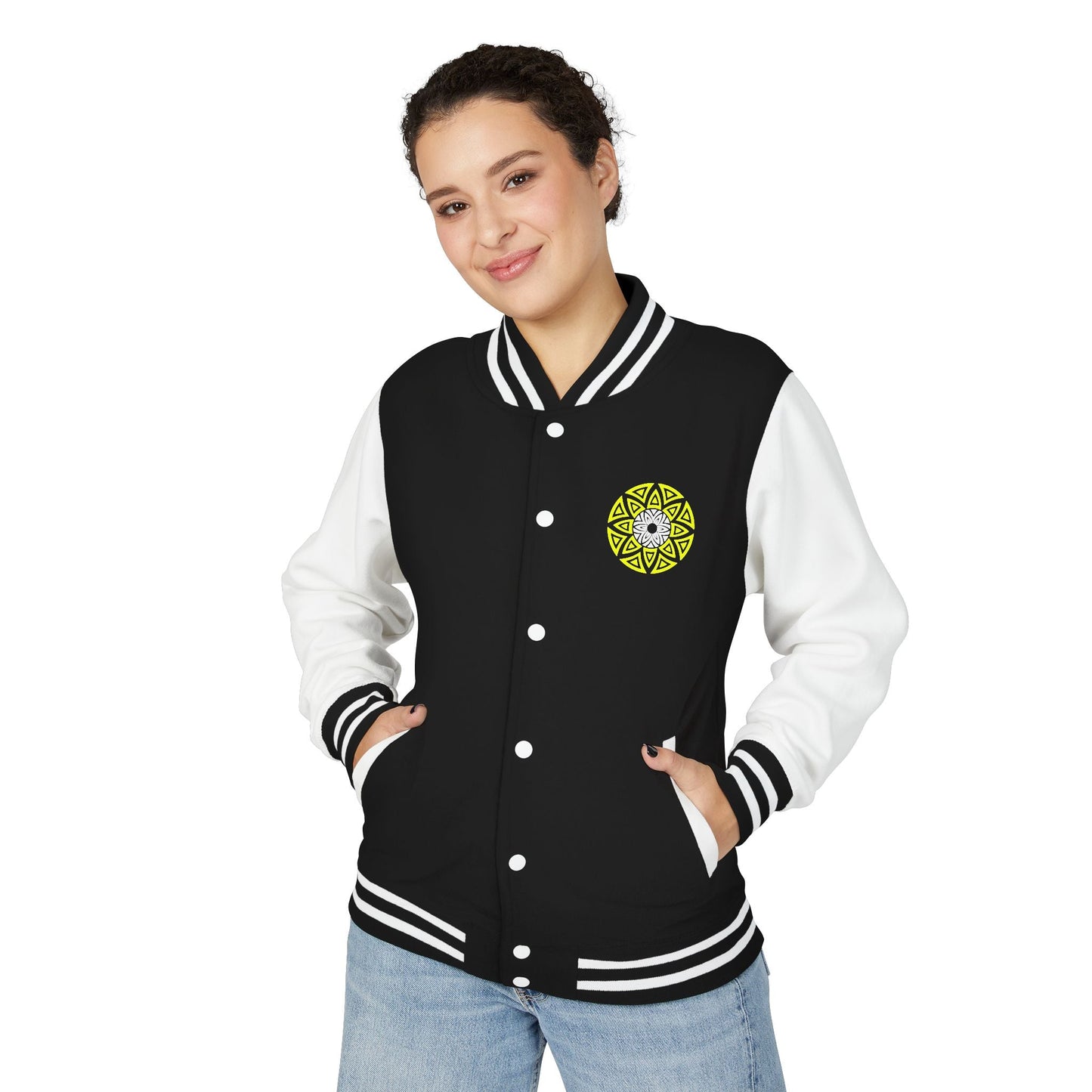Blade 45 Golden Yellow/White Letterman Jacket