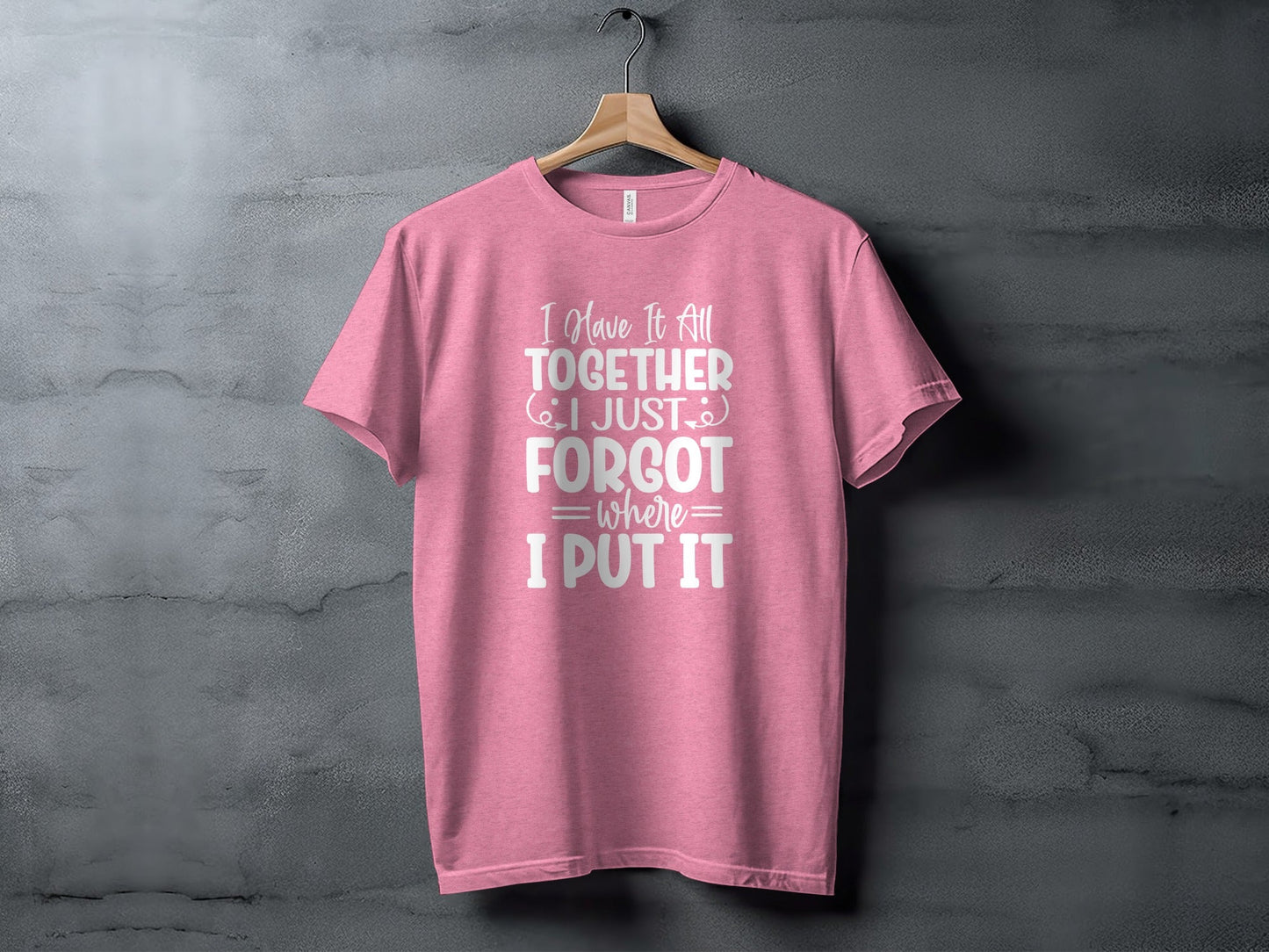 Have It All Together Funny I Forgot Sarcastic T-Shirt