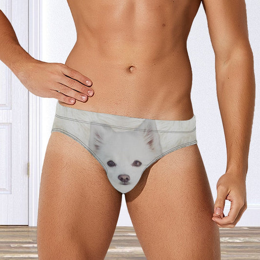 American Eskimo Mens Banana Hammock Briefs