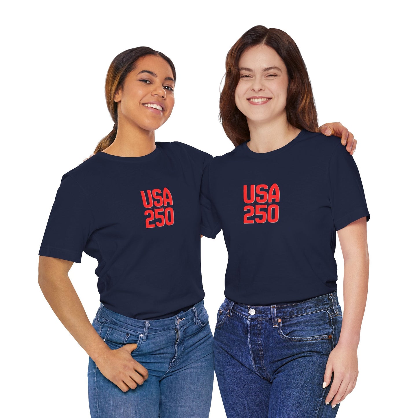 USA 250 T‑Shirt — Minimal Independence Day Patriotic Tee