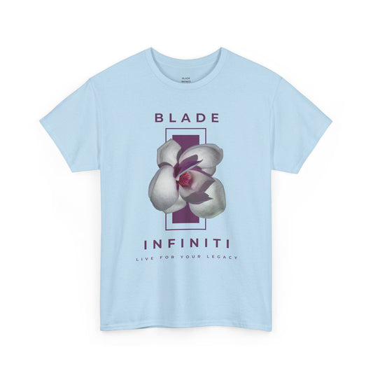Essence of Infiniti Deep Acai Purple Floral T-Shirt
