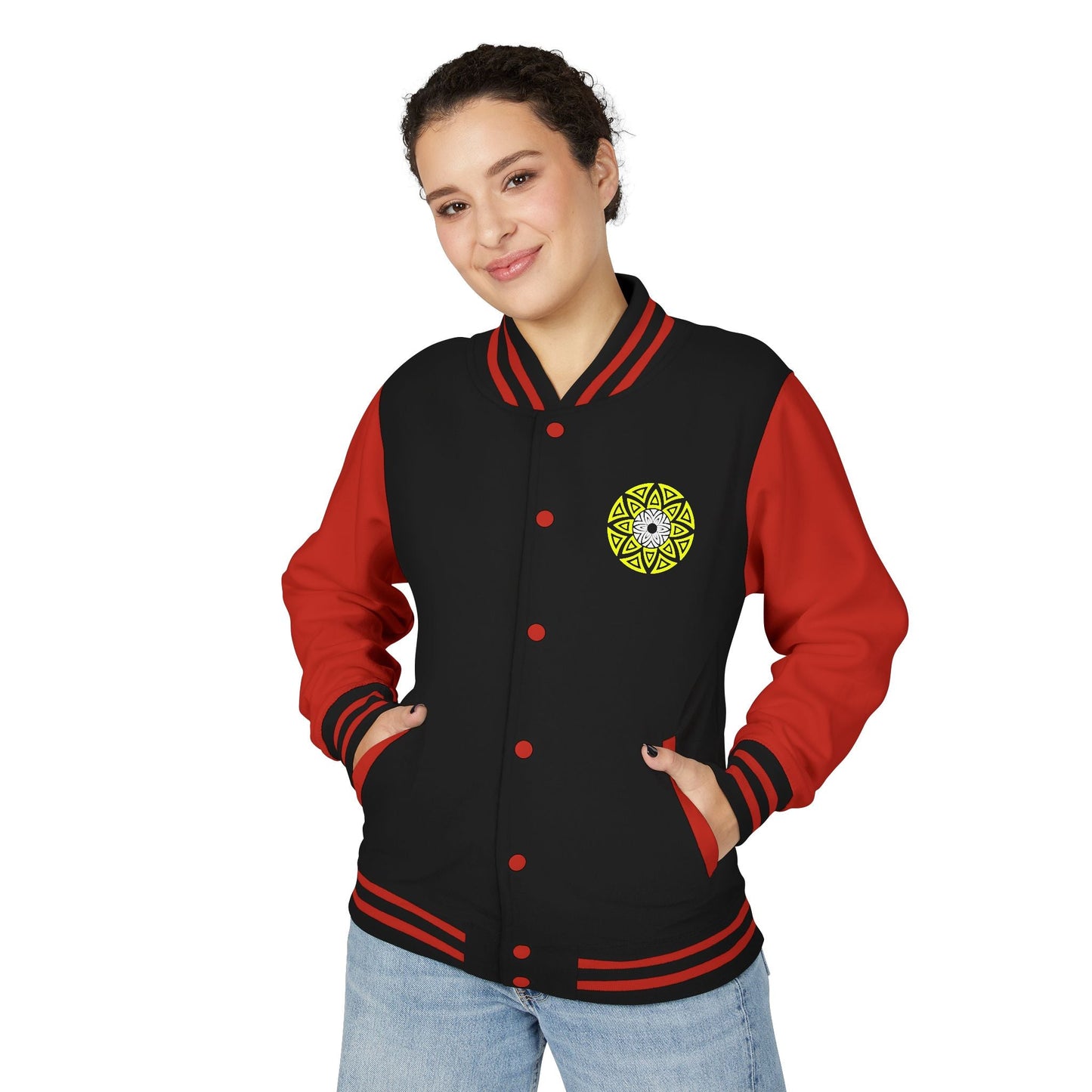 Blade 45 Golden Yellow/White Letterman Jacket