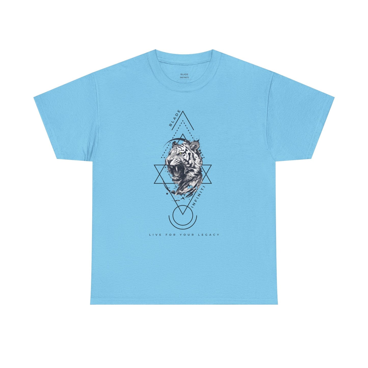 Geometric King Black TX Tiger T-Shirt