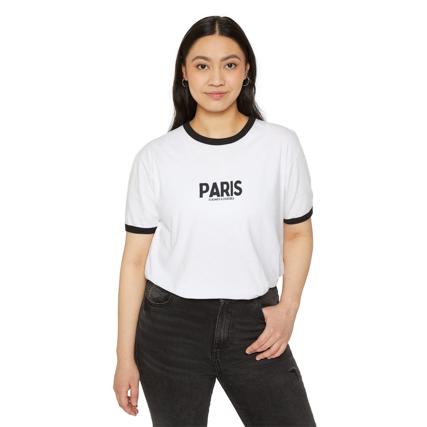PARIS is Always a Good Idea, Ringer T-Shirt