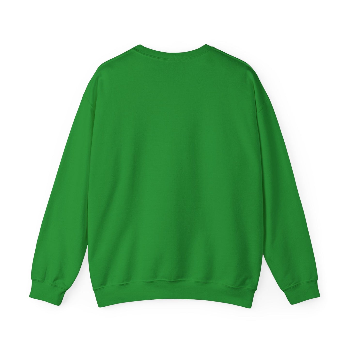 Geometric Odyssey Pink/Green Unisex Crewneck Sweater