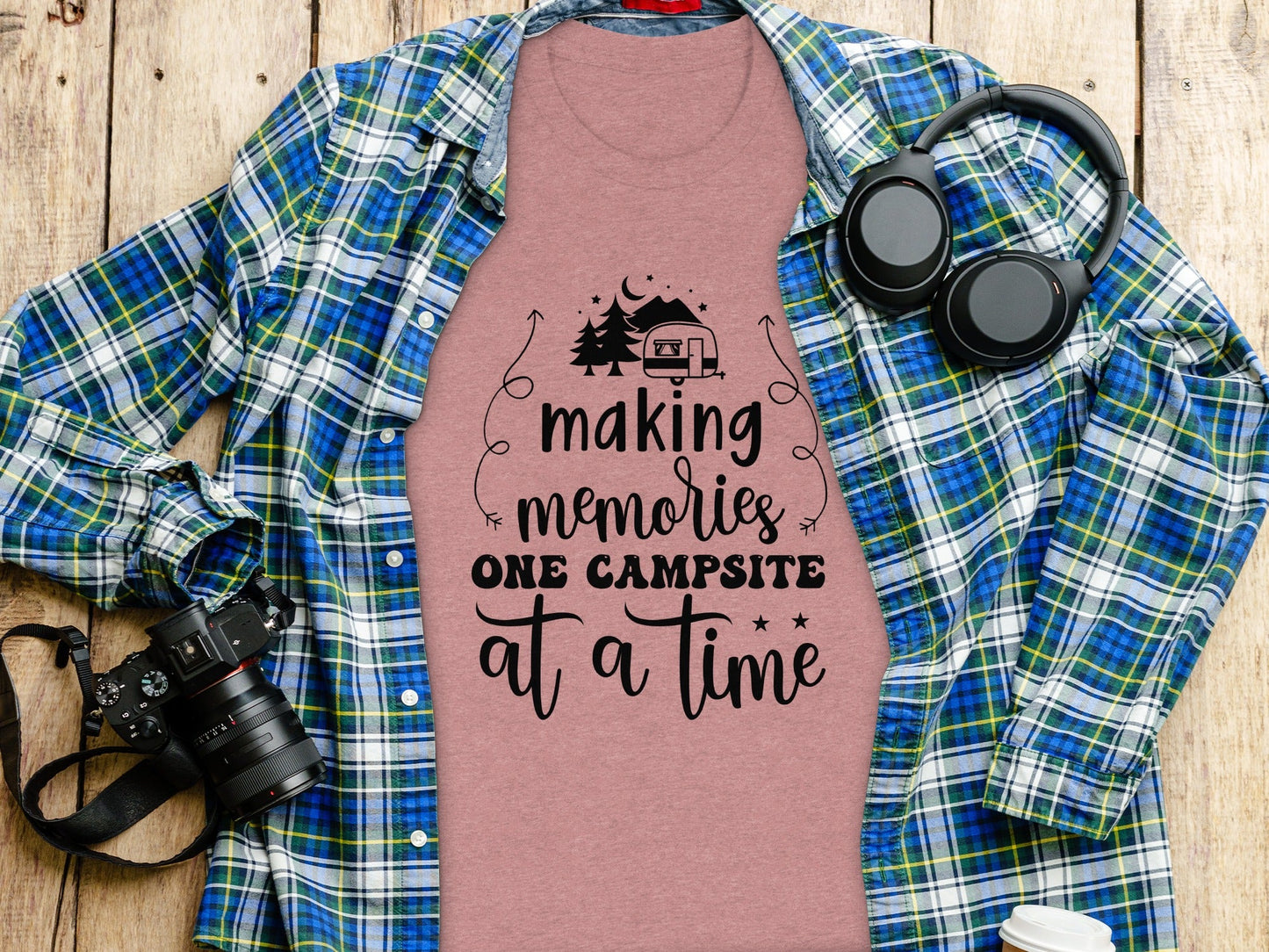 Making Memories One Campsite At A Time Camping T-Shirt