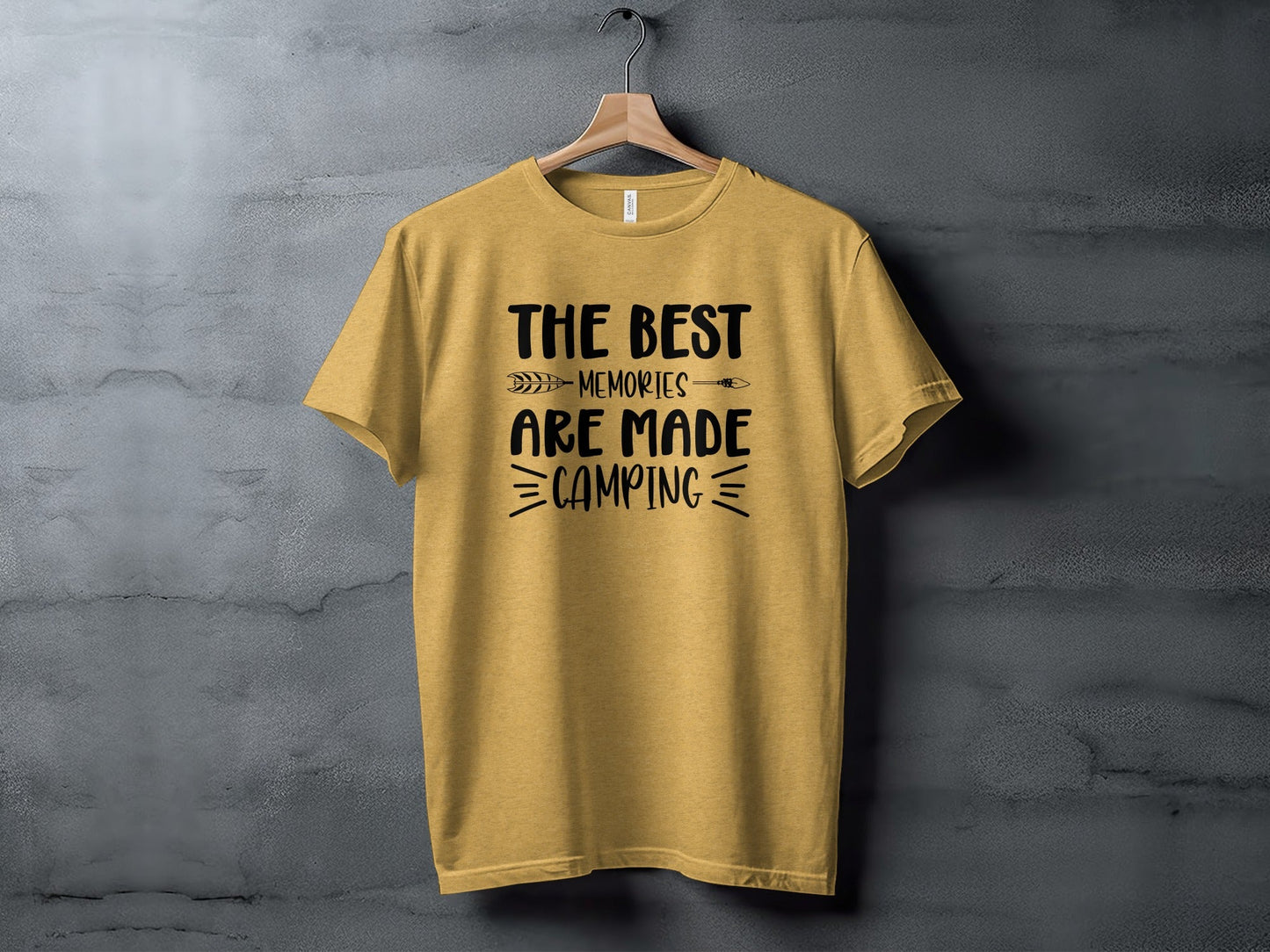 The Best Memories Are Made Camping Graphic T-Shirt