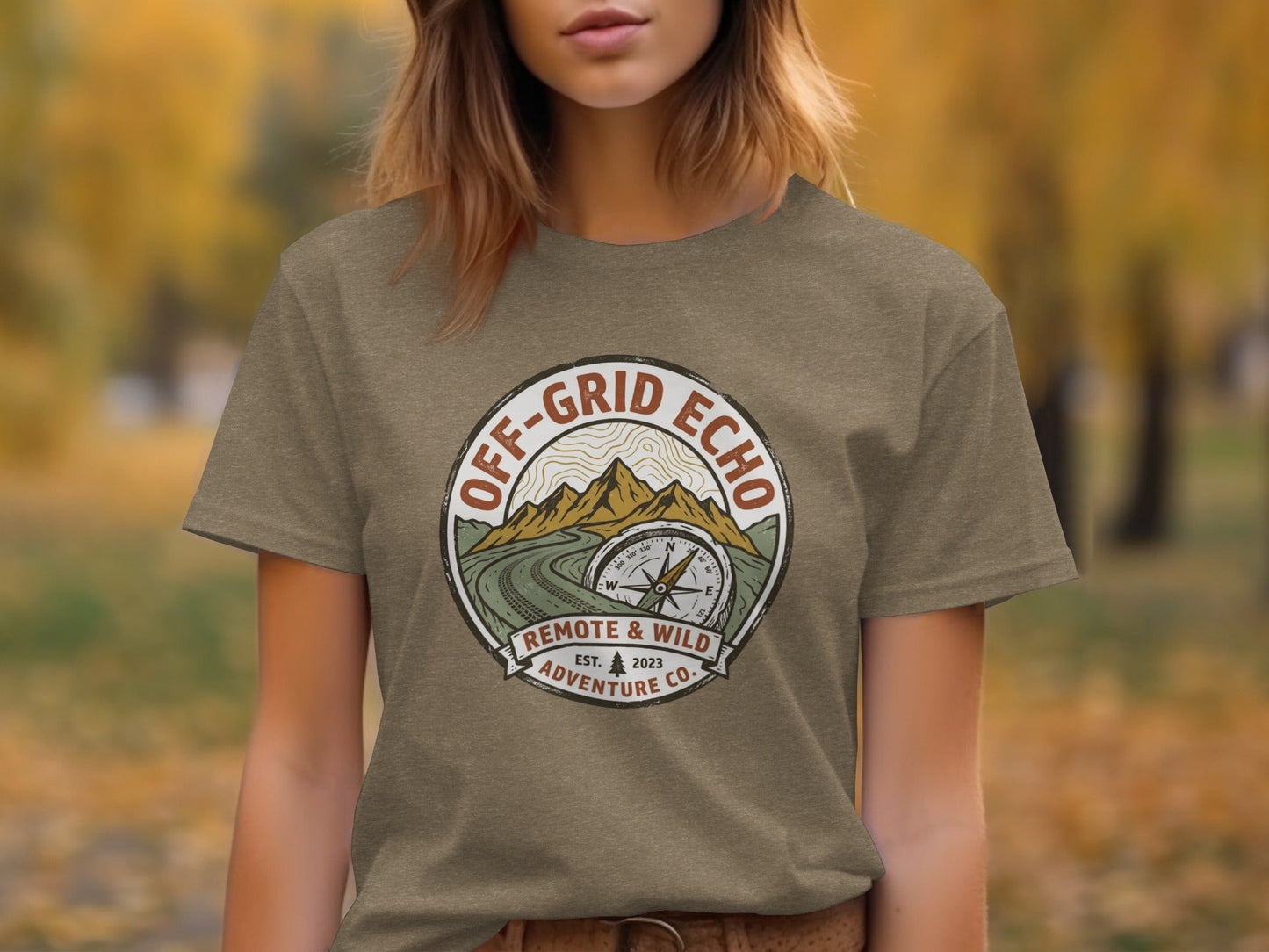 Off-Grid Echo Explorer: The Explorer's Adventure Tee