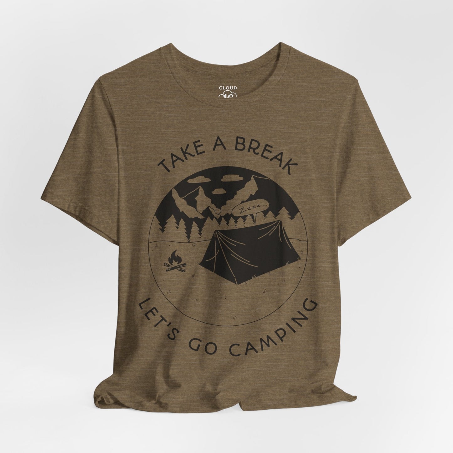 Relaxing Camping T-Shirt - Adventure Outdoor Apparel for Nature Lovers