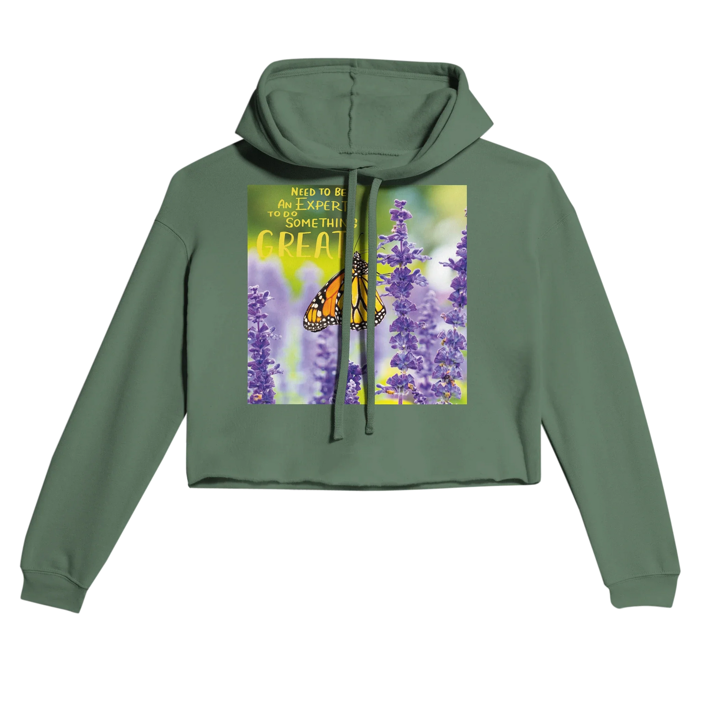 Women's Cropped Hoodie | Bella + Canvas 7502