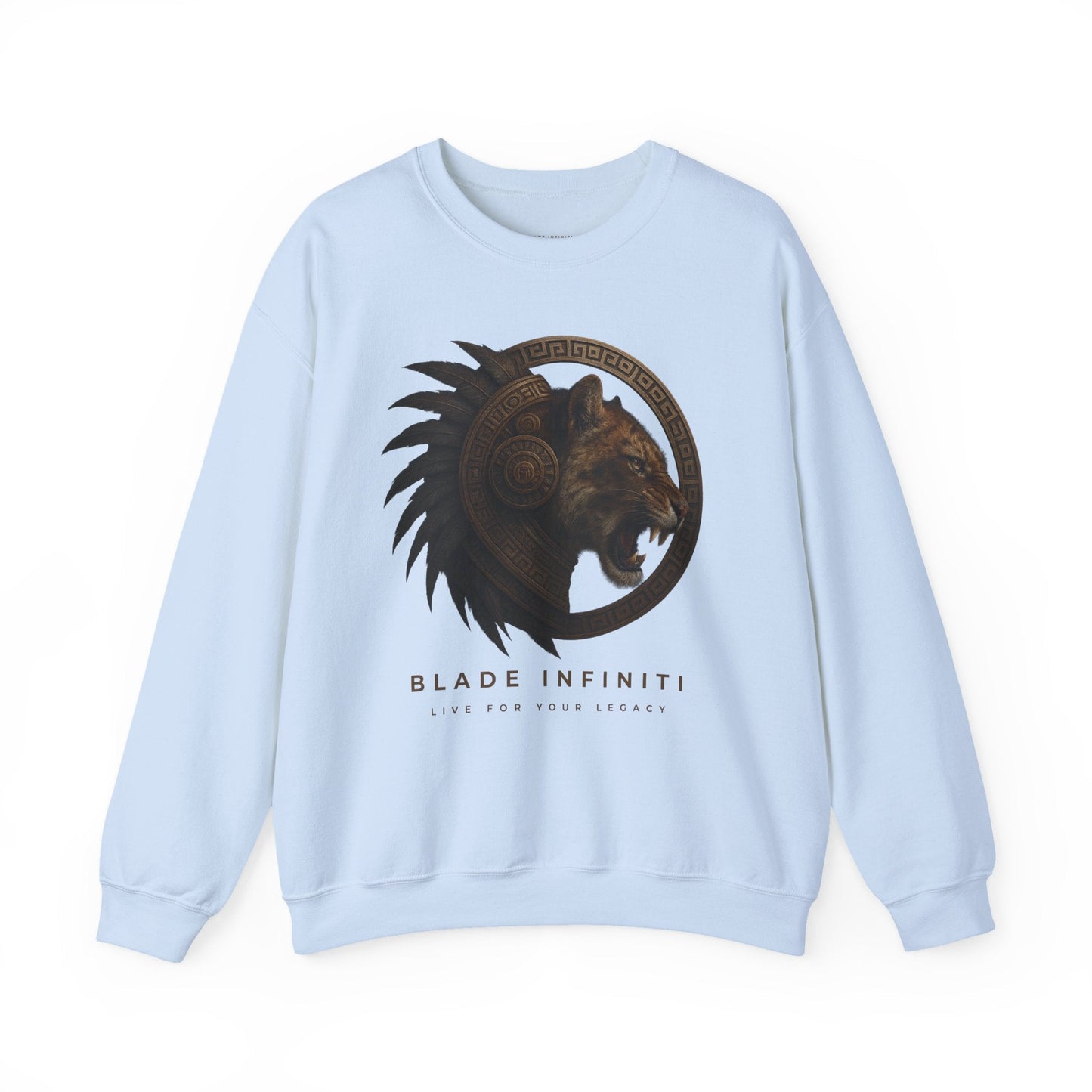 Aztec Tiger Unisex Crewneck Sweater