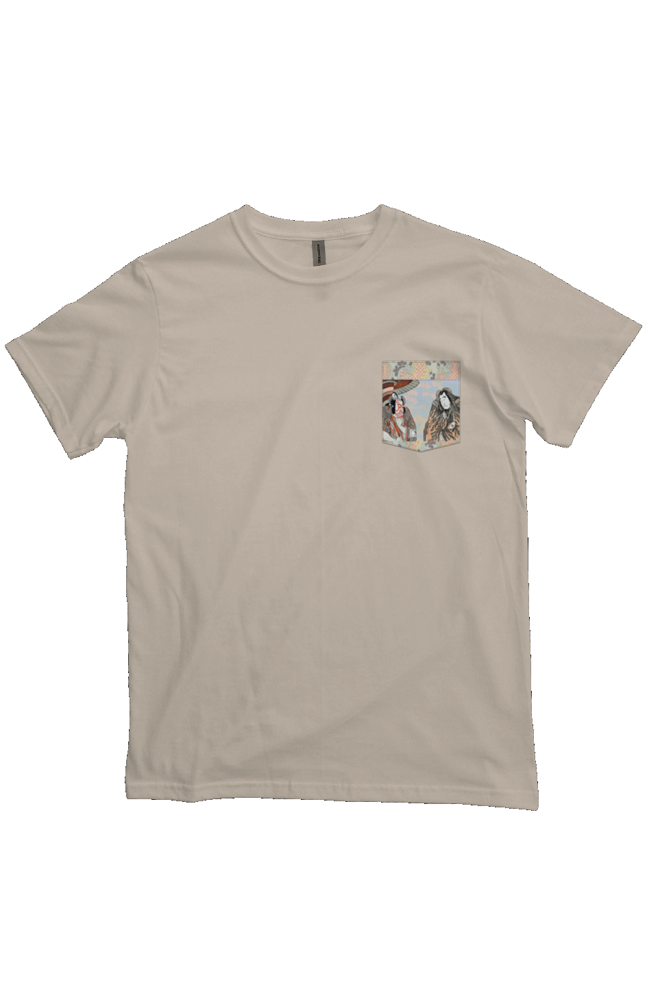 Japanese Block Art Collection XVIII.I | Pocket Shirt