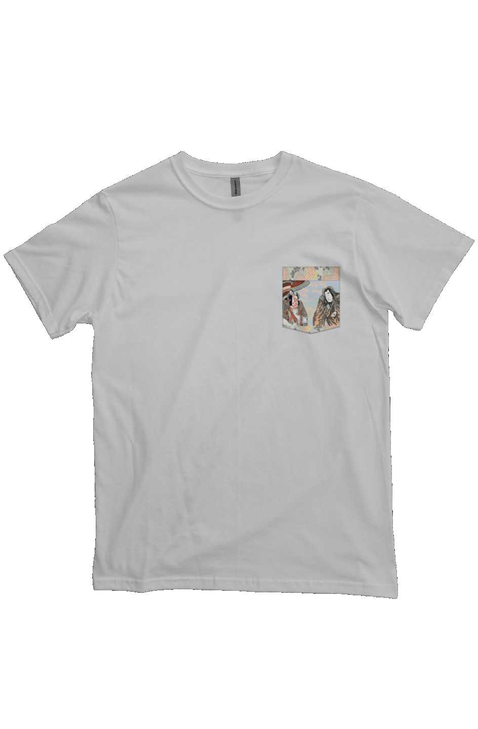 Japanese Block Art Collection XVIII.I | Pocket Shirt