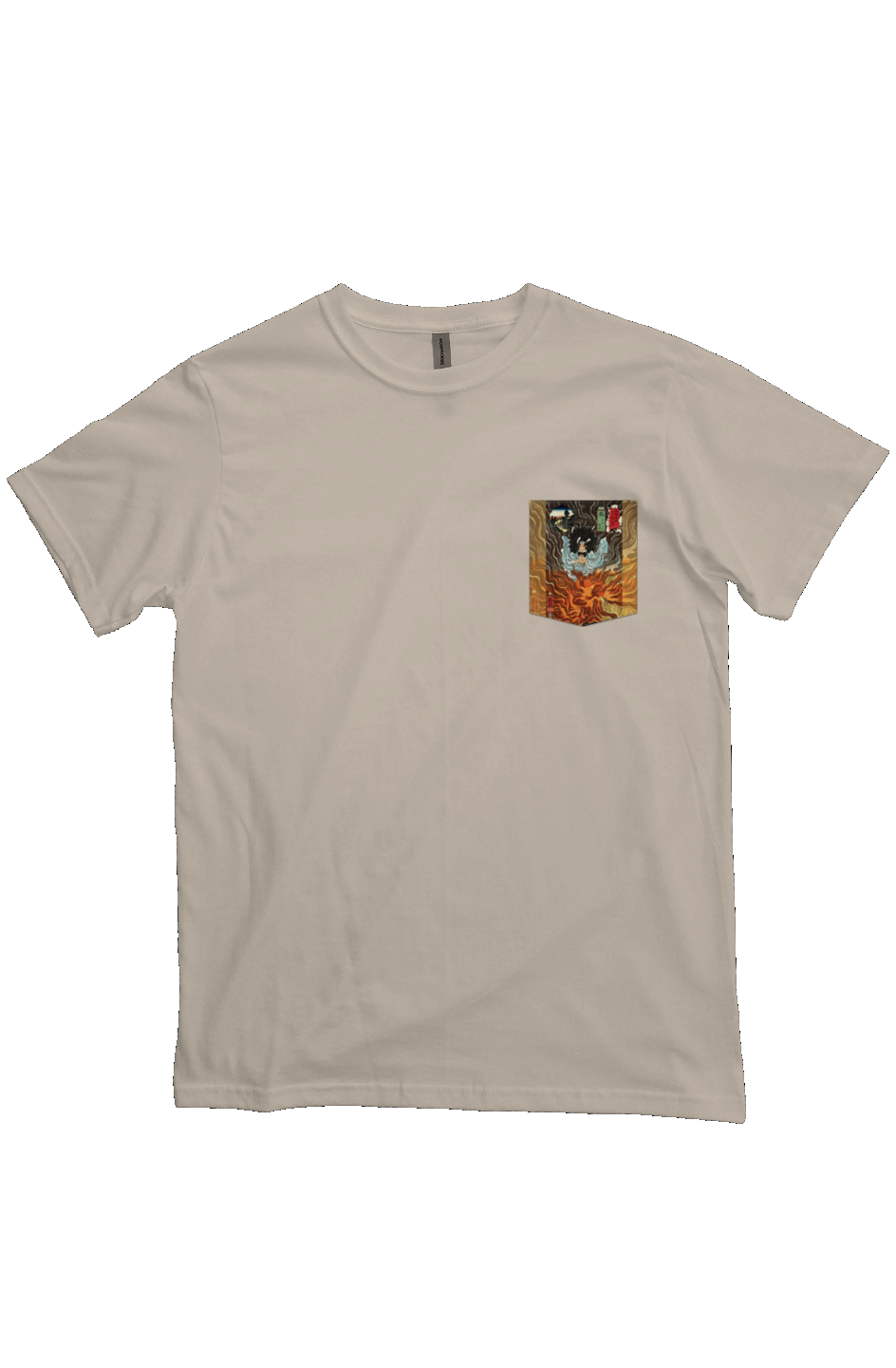 Japanese Block Art Collection XIX.I | Pocket Shirt