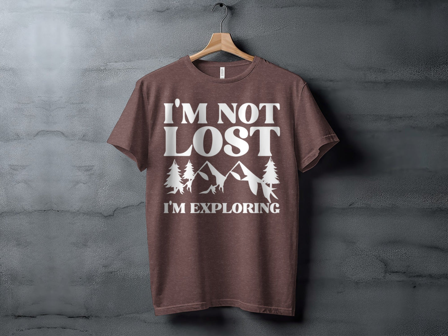 I Am Not Lost I Am Exploring Outdoors Nature T-Shirt