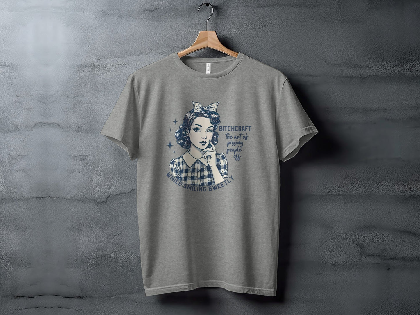 Bitchcraft The Art Of Pissing People Off Graphic T-Shirt