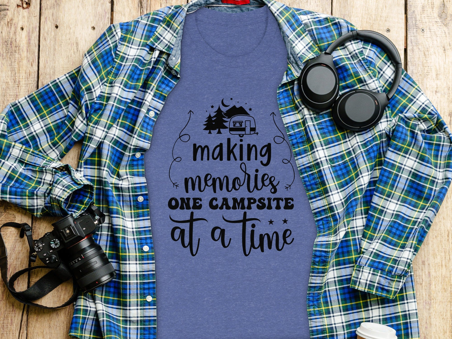 Making Memories One Campsite At A Time Camping T-Shirt