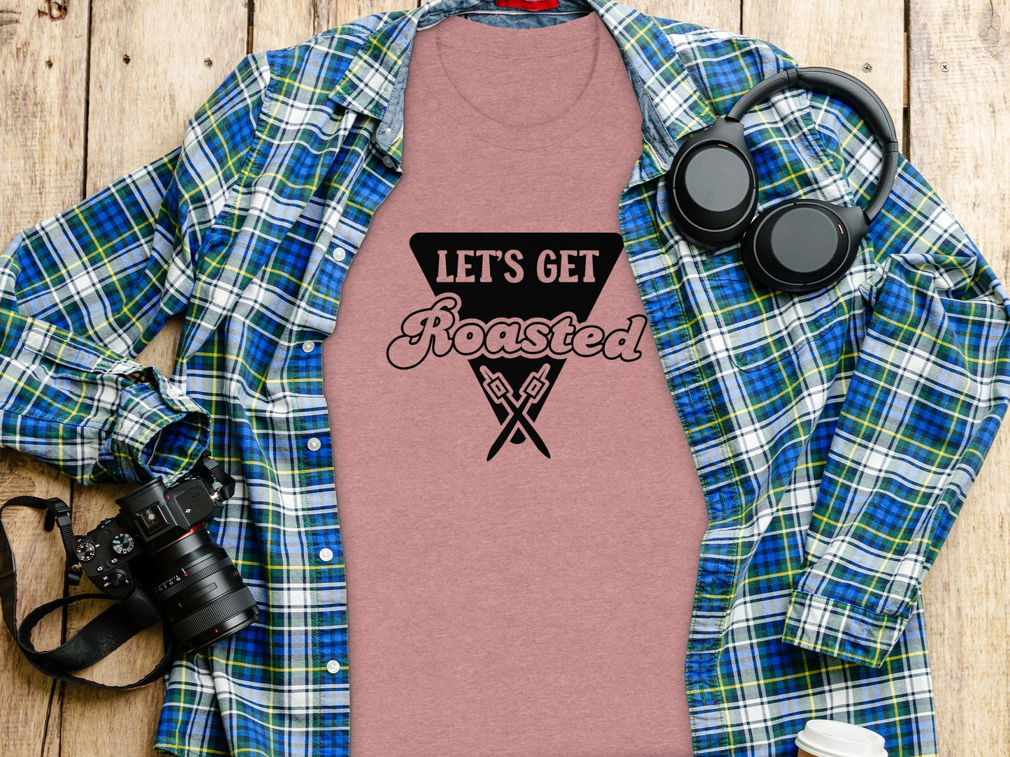 Let's Get Roasted Marshmallow Roasting Sticks T-Shirt