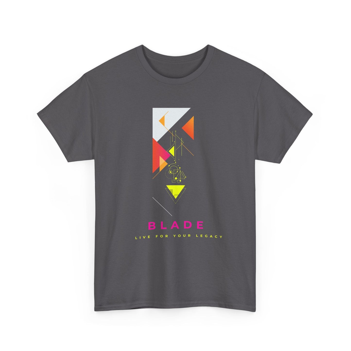 Geometric Odyssey Pink/Green Neon Multi T-Shirt