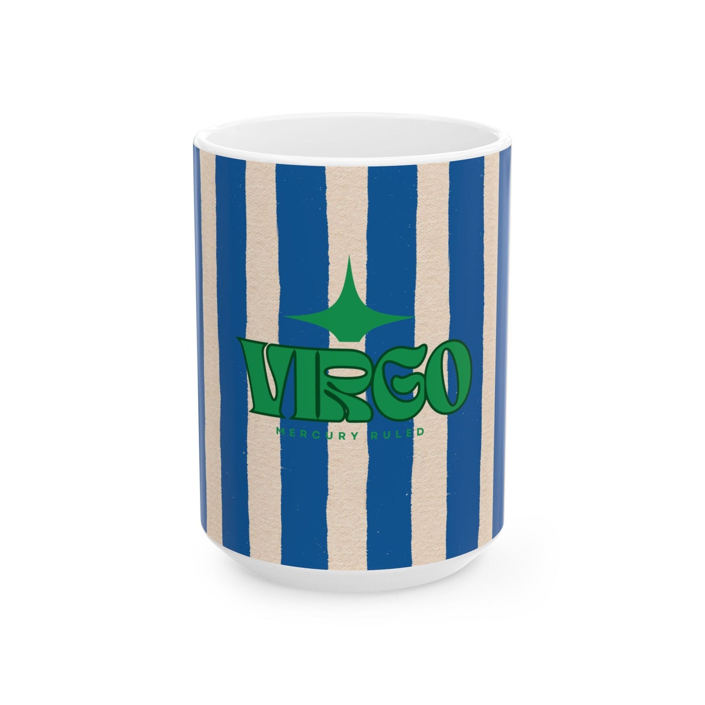 Astrological Wheel VIRGO Mug, Whimsical design