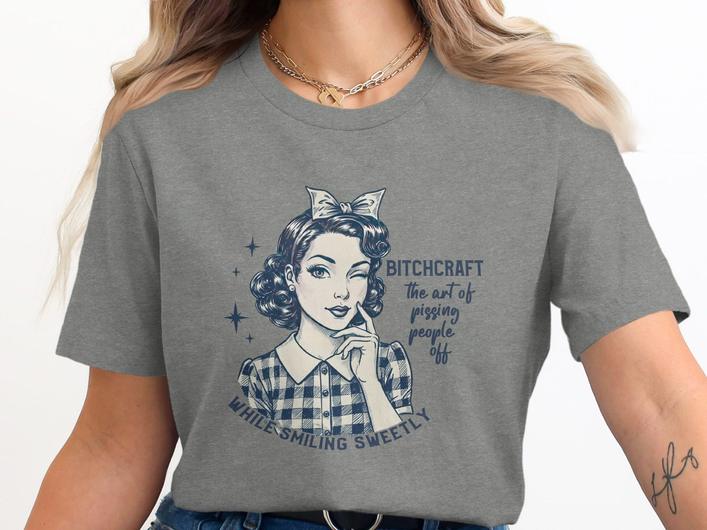 Bitchcraft The Art Of Pissing People Off Graphic T-Shirt