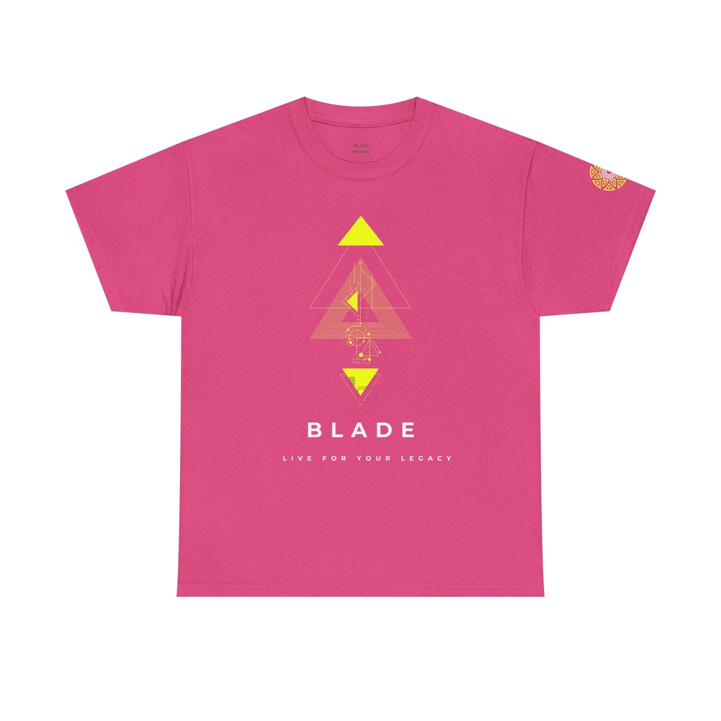 Geometric Odyssey Version 3 Neon Green T-Shirt
