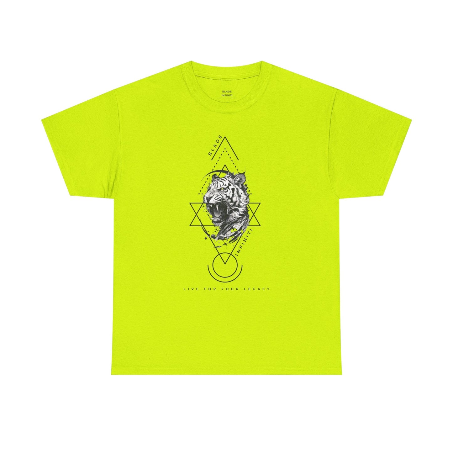 Geometric King Black TX Tiger T-Shirt
