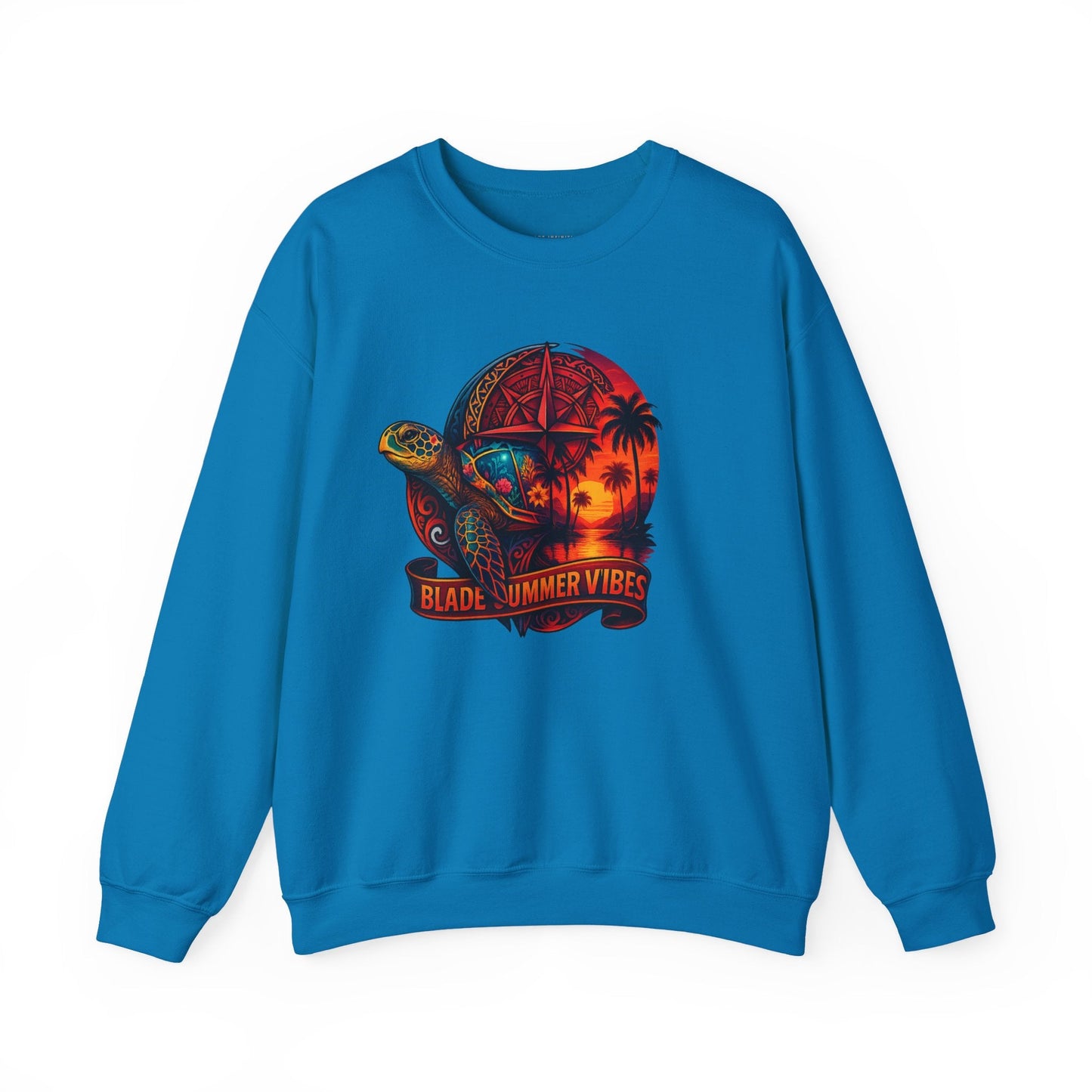 Aztec Turtle Unisex Crewneck Sweater