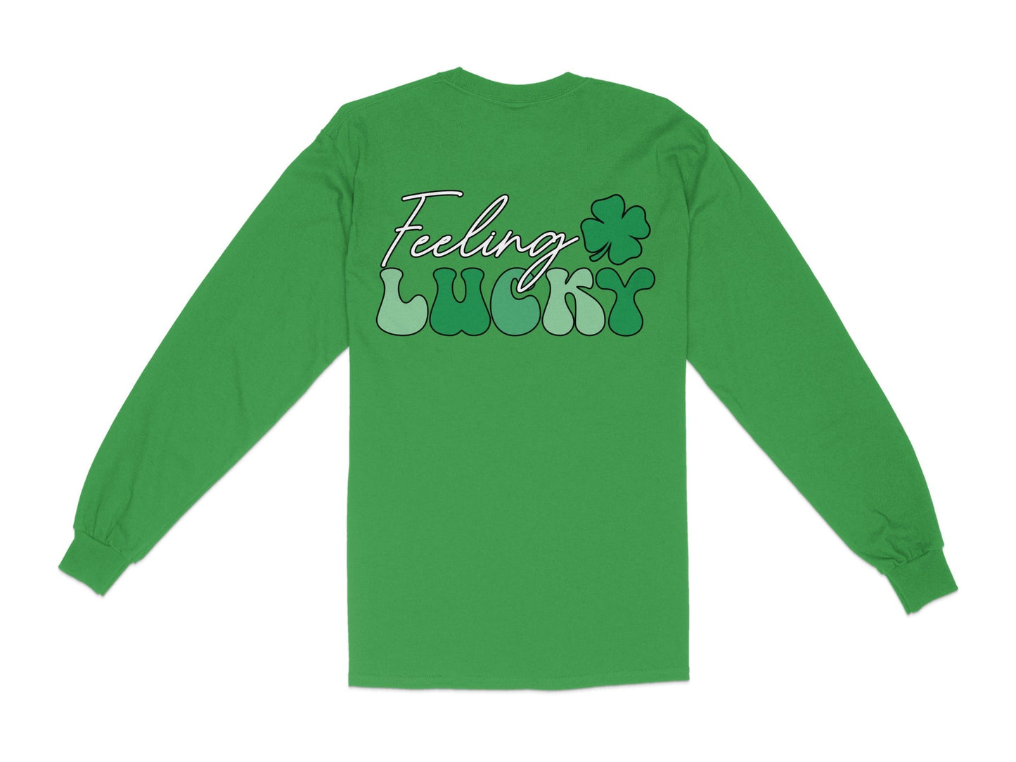 Scrappy Malone's Bar, Irish Pub, Shamrock, Round, Green, Vintage