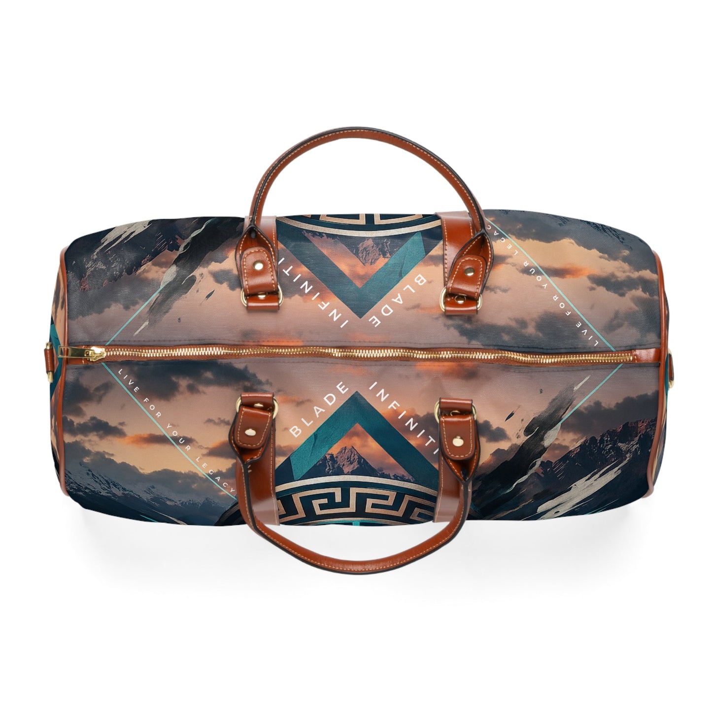 Greek God Waterproof Travel Bag