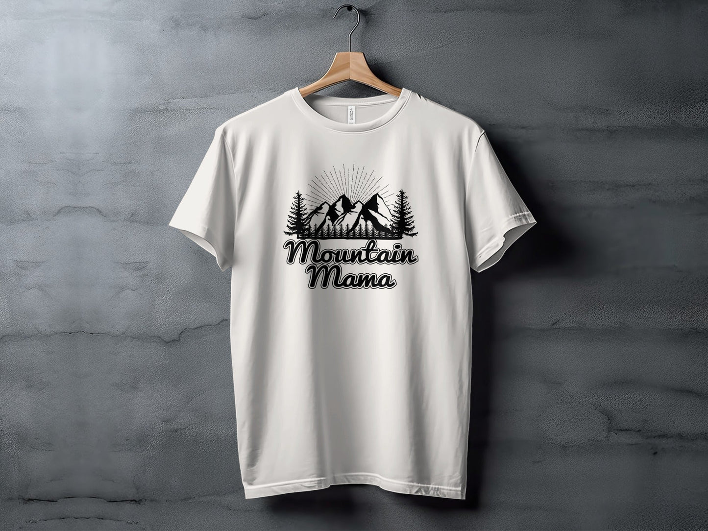 Mountain Mama Adventure Design Ideal Mother's Day T-Shirt