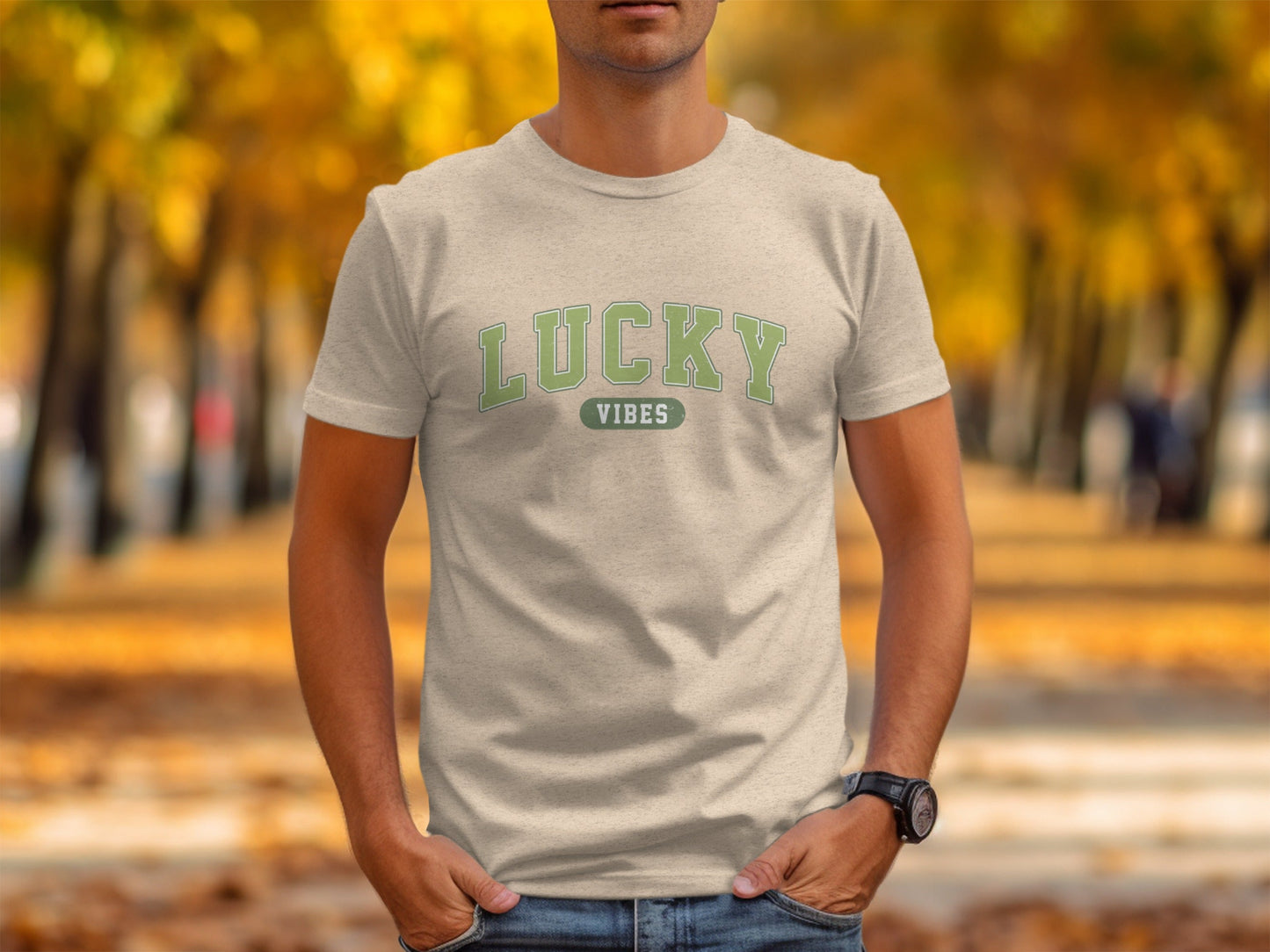 Lucky Vibes T-Shirts, Good Luck T Shirts, Positive Vibes Tees, Trendy Luck Shirts, Lucky Graphic Tees, Casual Lucky T Shirts