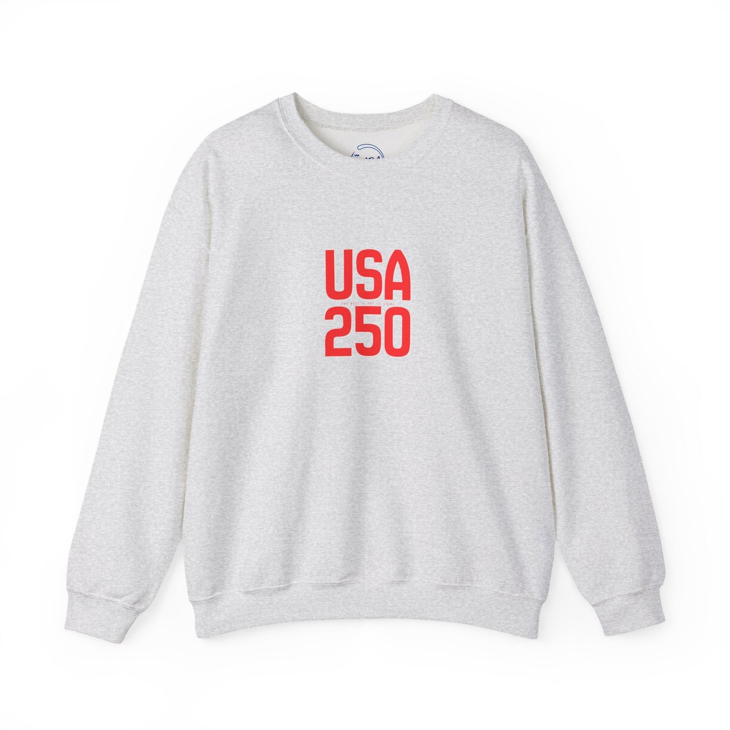 USA 250 Crewneck Sweatshirt — Patriotic 250th Anniversary Pullover