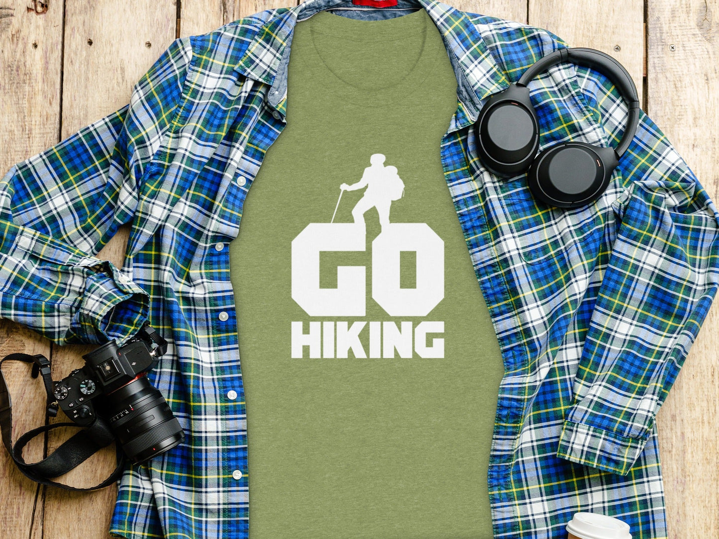 Go Hiking Motivation For Adventurous Hikers T-Shirt