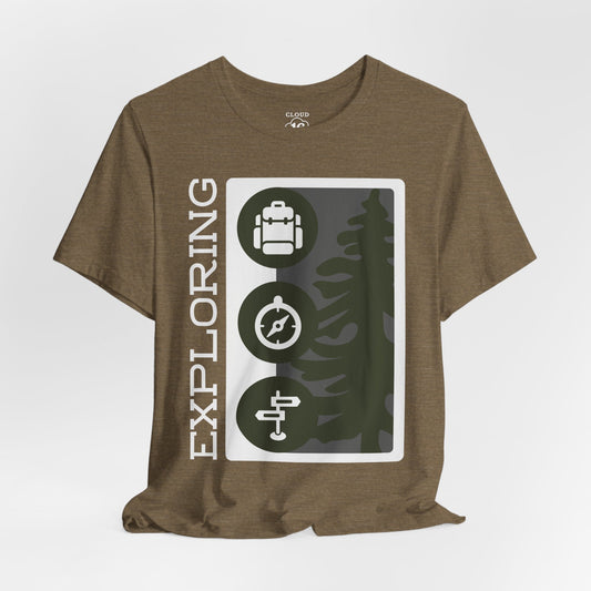 Adventure Explorer T-Shirt - Premium Outdoor Hiking Tee for Nature Lovers