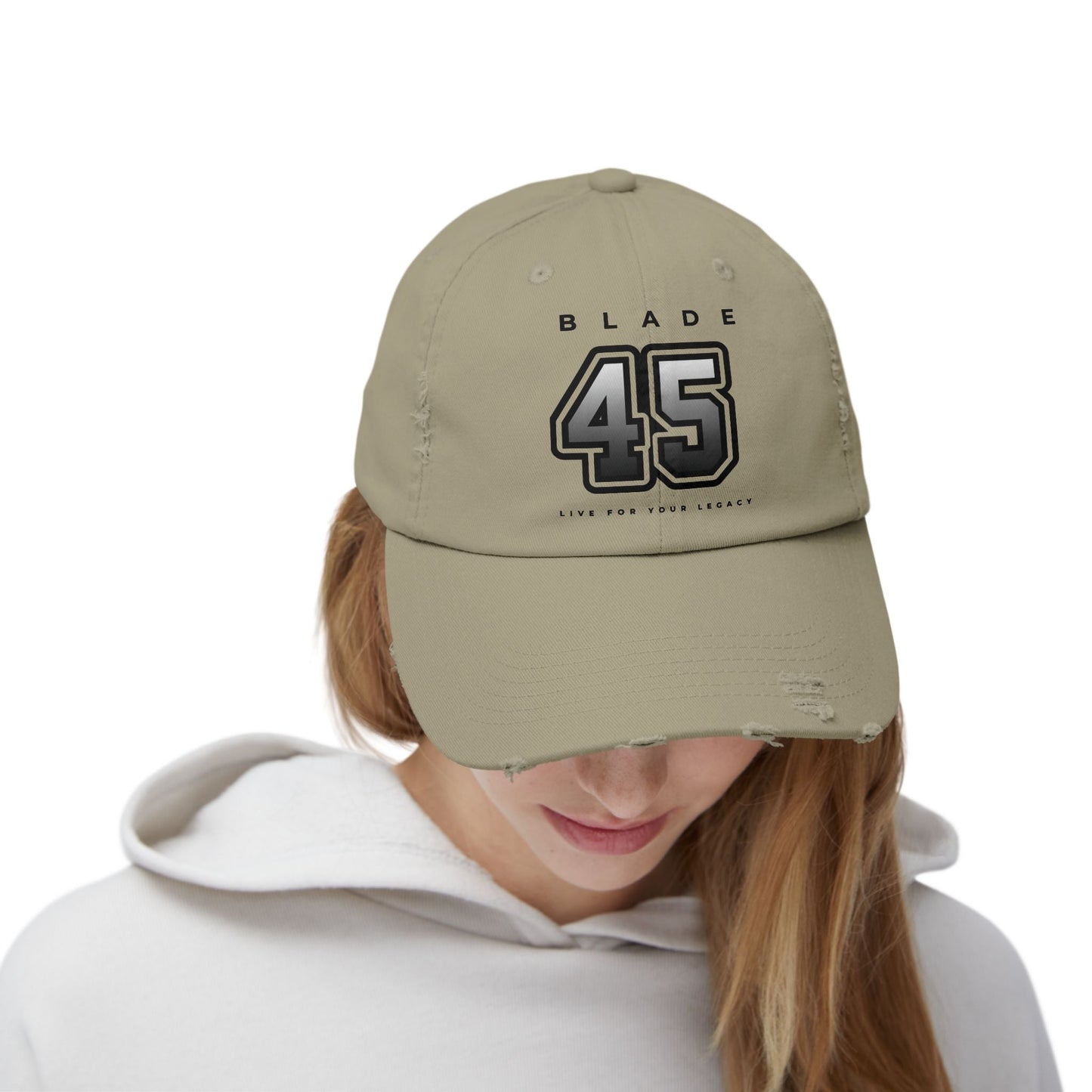 Blade 45 Trendy Unisex Distressed Hat/Cap