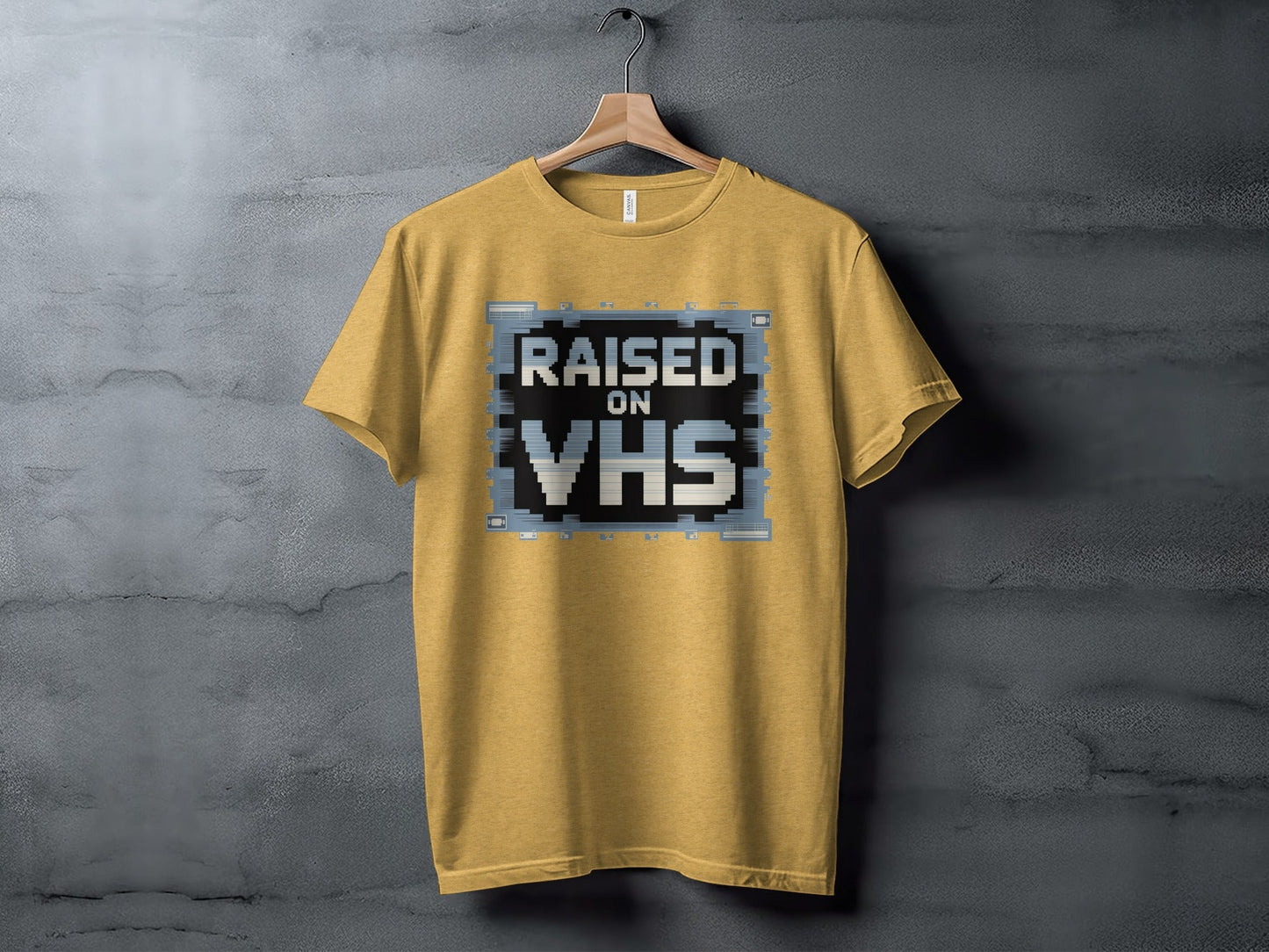 Raised on VHS Cassette Retro Design Cool T-Shirt