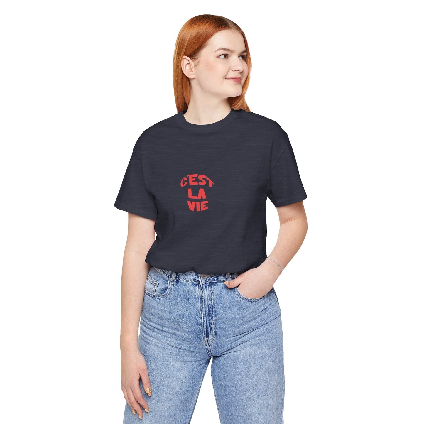 French C'est la Vie Ladies Tee