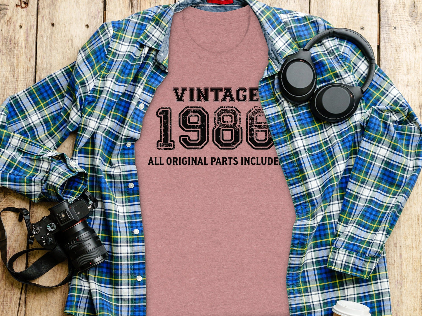 Vintage 1986 All Original Parts Included Birthday T-Shirt