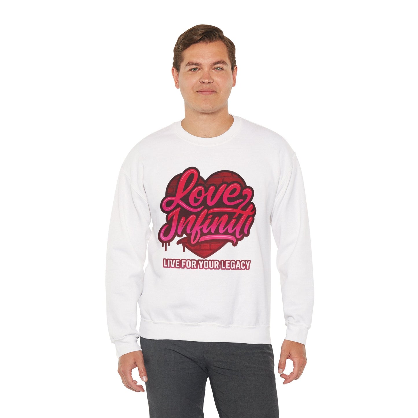 Love, Infiniti Street Vibes Unisex Crewneck Sweater